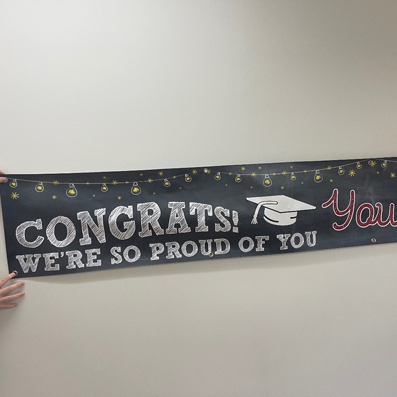 Custom Graduation Banner - Picture 1 of 7